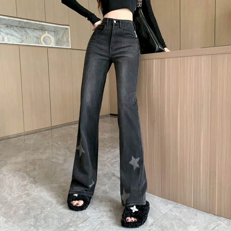 

Oversized Straight Jeans Women Y2k Casual Loose Trousers Streetwesr Women Denim Vintage Clothes Baggy Pants High Waisted Jeans