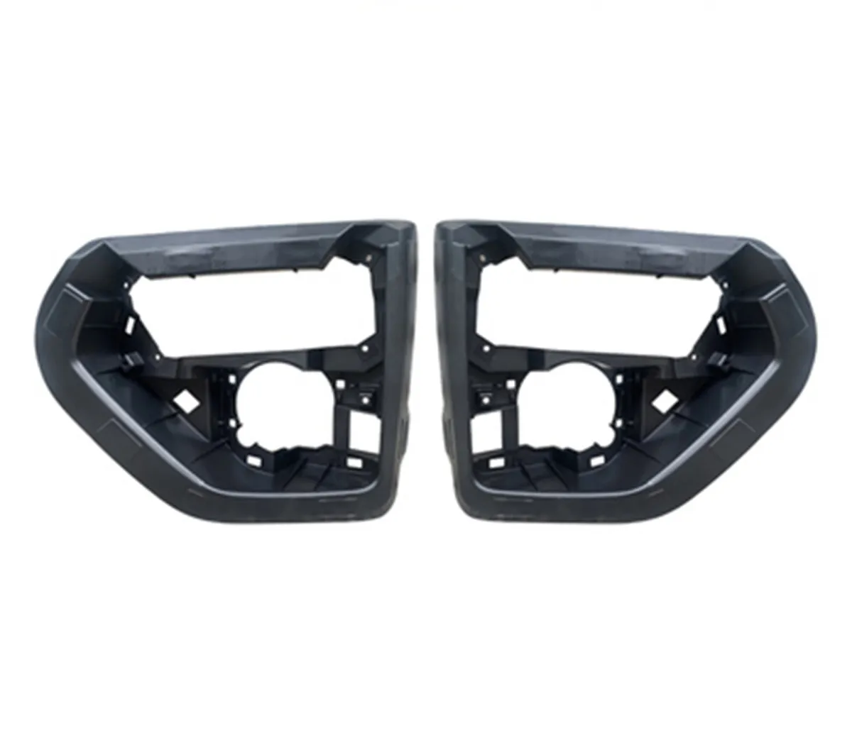 Front Bumper Light Fog Lamp Cover Frame LED DRL Daytime Running Light for Great Wall Wingle 5 with Wireless Switch