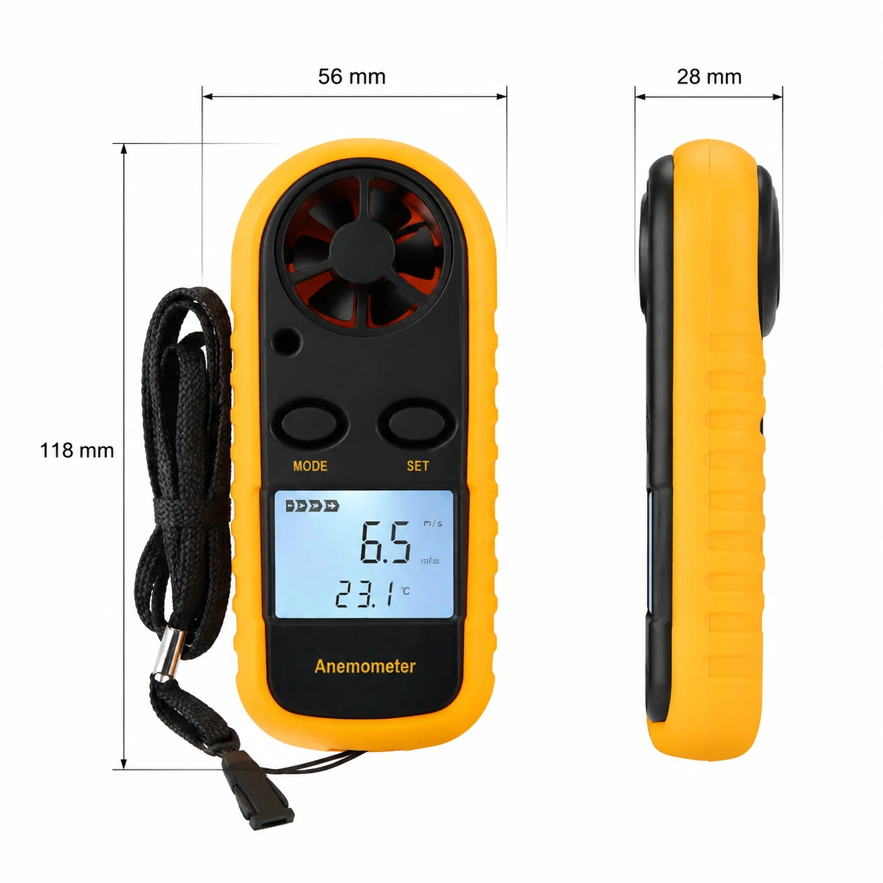 HTMCK 미니 풍속계, 디지털 풍향계, 측정 범위: - Anemometer Digital Wind Speed 리뷰 및 가격
