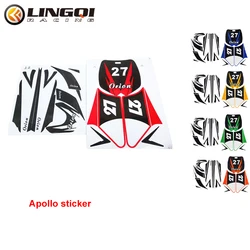 For 49cc Apollo Sticker Graphics Universal Pit Dirt Bike Motorcycle Decals Kits Of Mini Motorbike