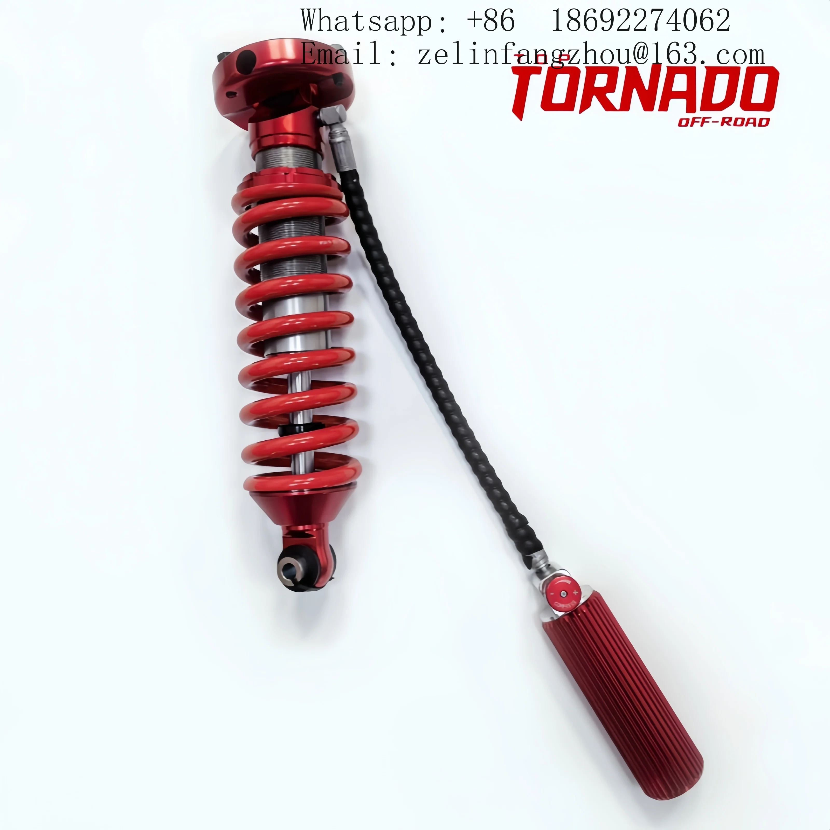 Height Adjustable D8000 Remote Reservoir Shocks Independent Damping for Toyota Fortuner GUN156R 4WD 4x4 Off Road Pro