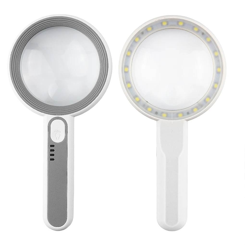 عدسة مكبرة بتقنية متطورة مع أضواء LED للقياسات الدقيقة والتصوير الشفاف 7518C 75 مم #3