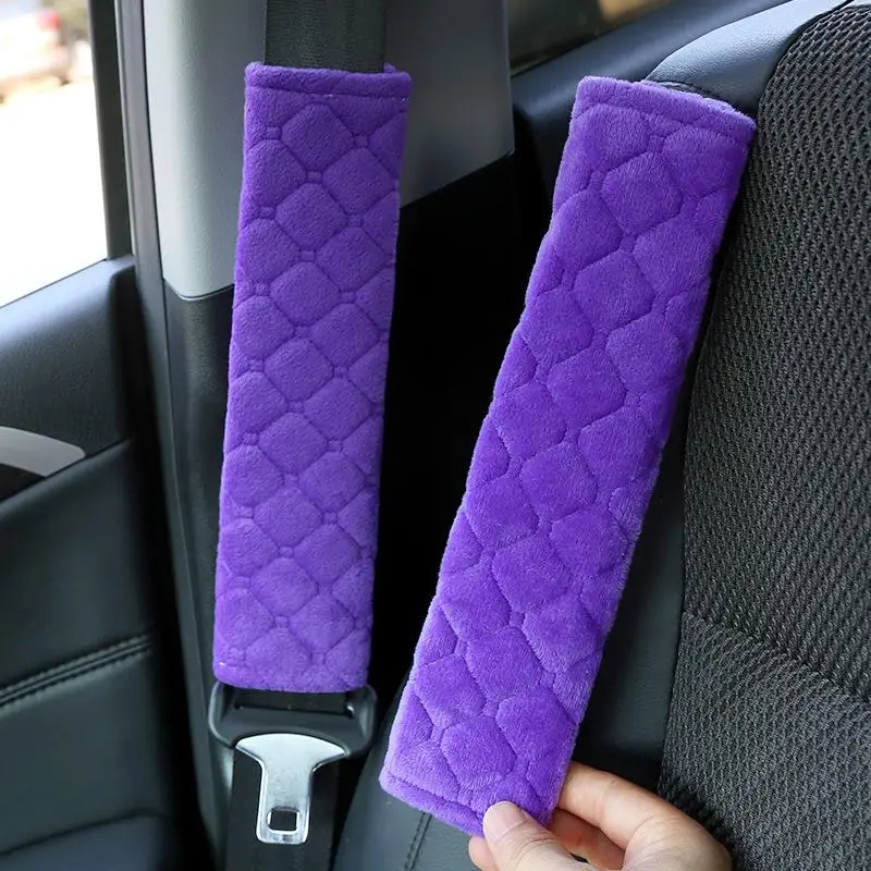 Comfortable Car Seat Belt Strap Pad with Soft Harness Cover for Shoulder Protection - view 3
