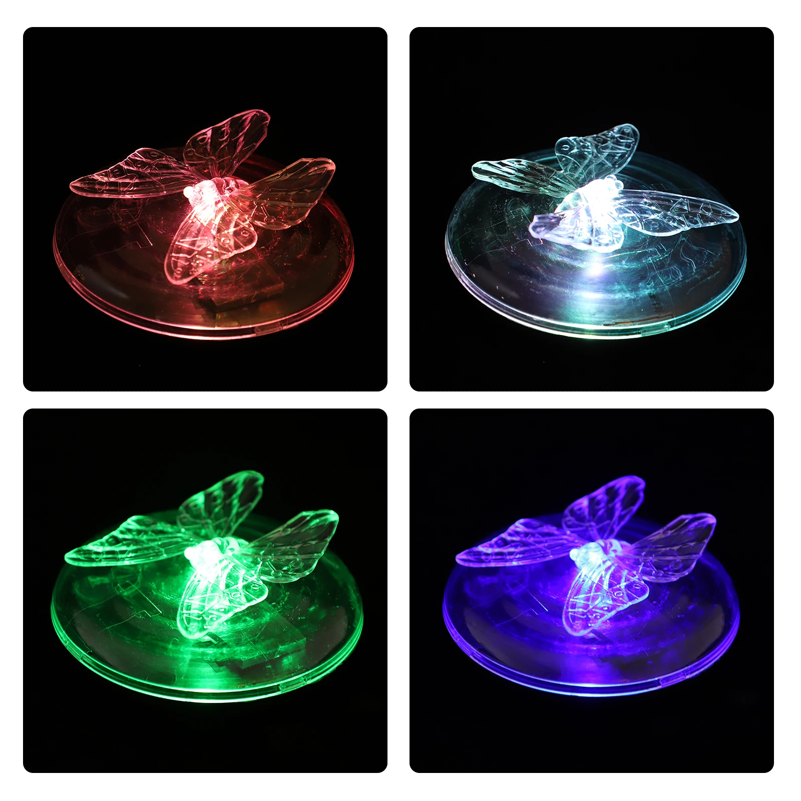 

Swimming Pool Lights Butterfly Water Float Lamp Outdoor Solar Powered LED Floating Dragonfly