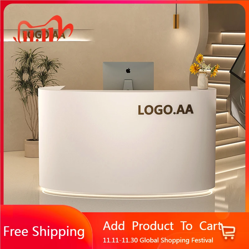

Design Modern Reception Desks Shop Beauty Bar Luxury Display Executive Reception Desks Restaurant Mostrador Lounge Furniture