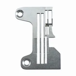 E252 Throat Plate Fit Siruba 747L-514M, Pegasus EX5124-03, JUKI MO-6800D Industrial Overlock Sewing Machines Gauge Size 2x4mm