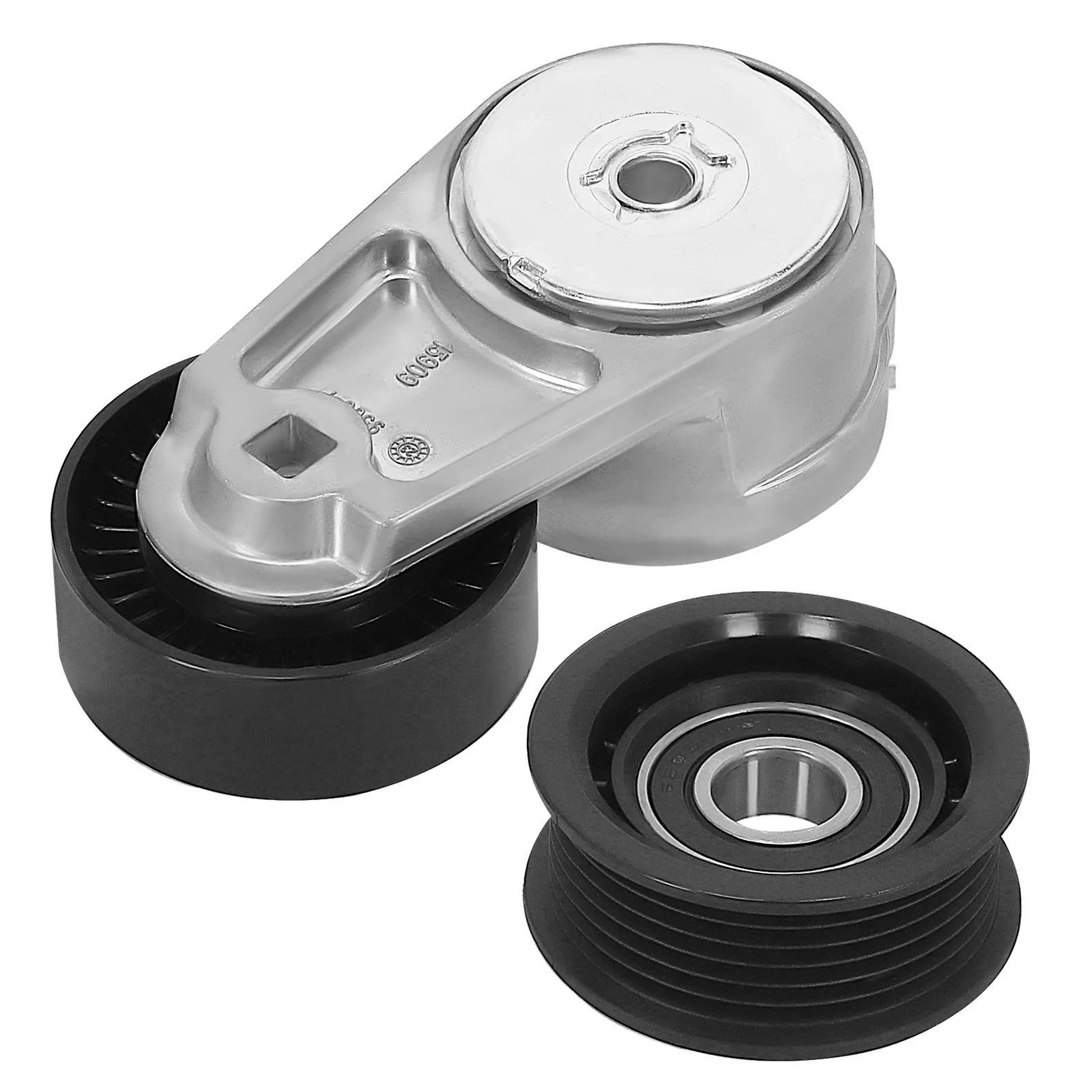 Antriebsriemenspanner-Umlenkrollen-Set für Chrysler Town & Country 3.6L V6 39282 für Dodge Avenger 2011–2014 3.6L V6