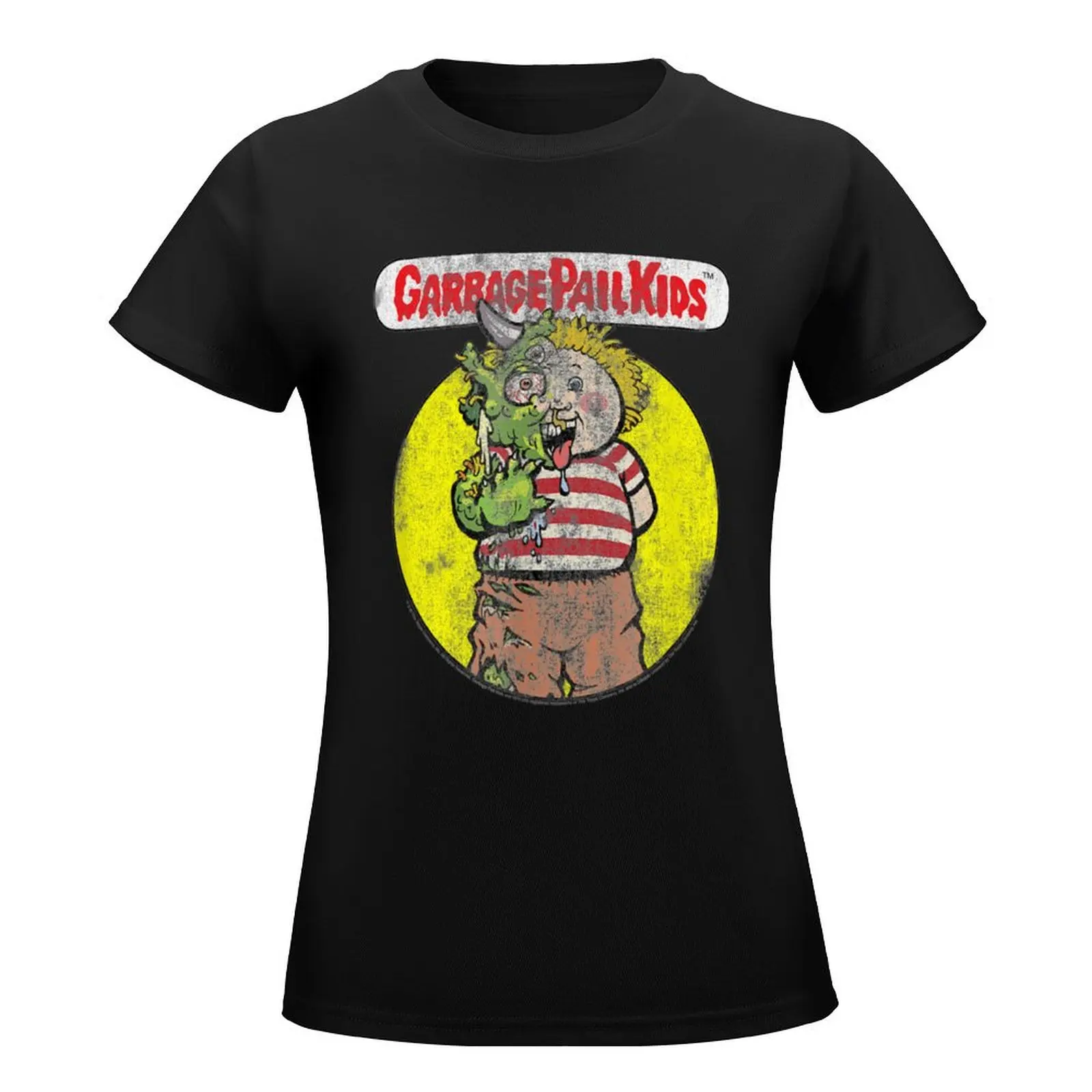 Garbage Pail Kids Vintage Pack Cover T-Shirt funny graphics animal print shirt for girls summer blouses woman 2024