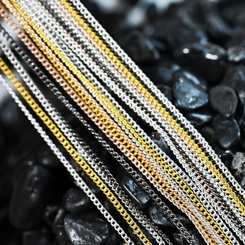 6 صندوق ثلاثية الأبعاد فاسق ثقب سبيكة سلسلة برشام مسمار السحر Y2K الأسود الذهبي الفضة الفولاذ المقاوم للصدأ مسمار الديكور أجزاء لتقوم بها بنفسك NailJewelr #2