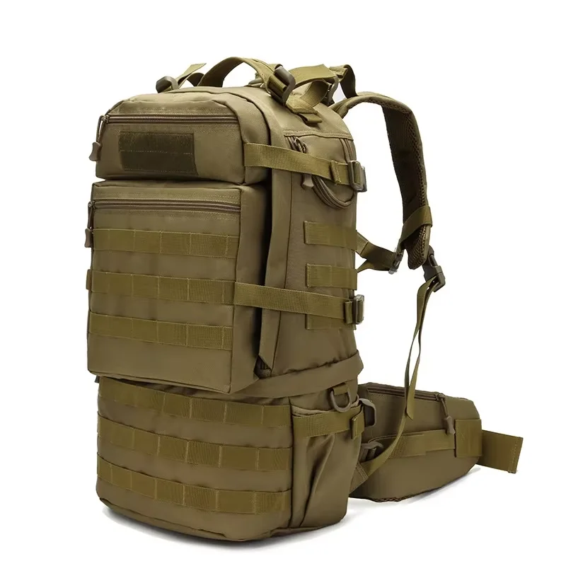 Big Sale Men Large Capacity Backpack Multifunctional Outdoor Sports Climbing Hiking Camping Shoulders Bag with Multi-pocket
