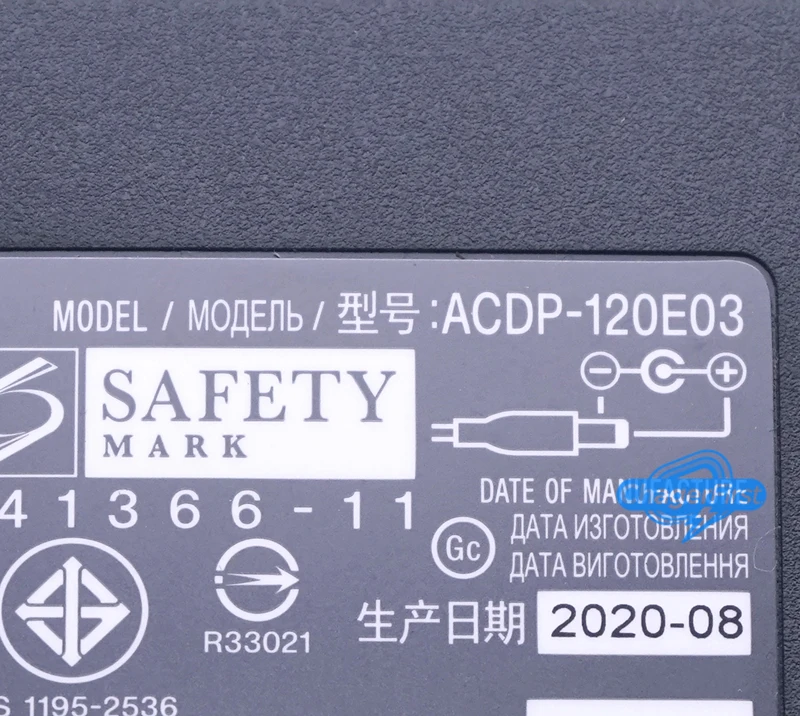 ACDP-120D01 19.5V 6.2A AC Adapter Charger For Sony Bravia KD-65XF7002 KD-49XF7073 KD-49XF7077 LCD/LED TV Power Supply