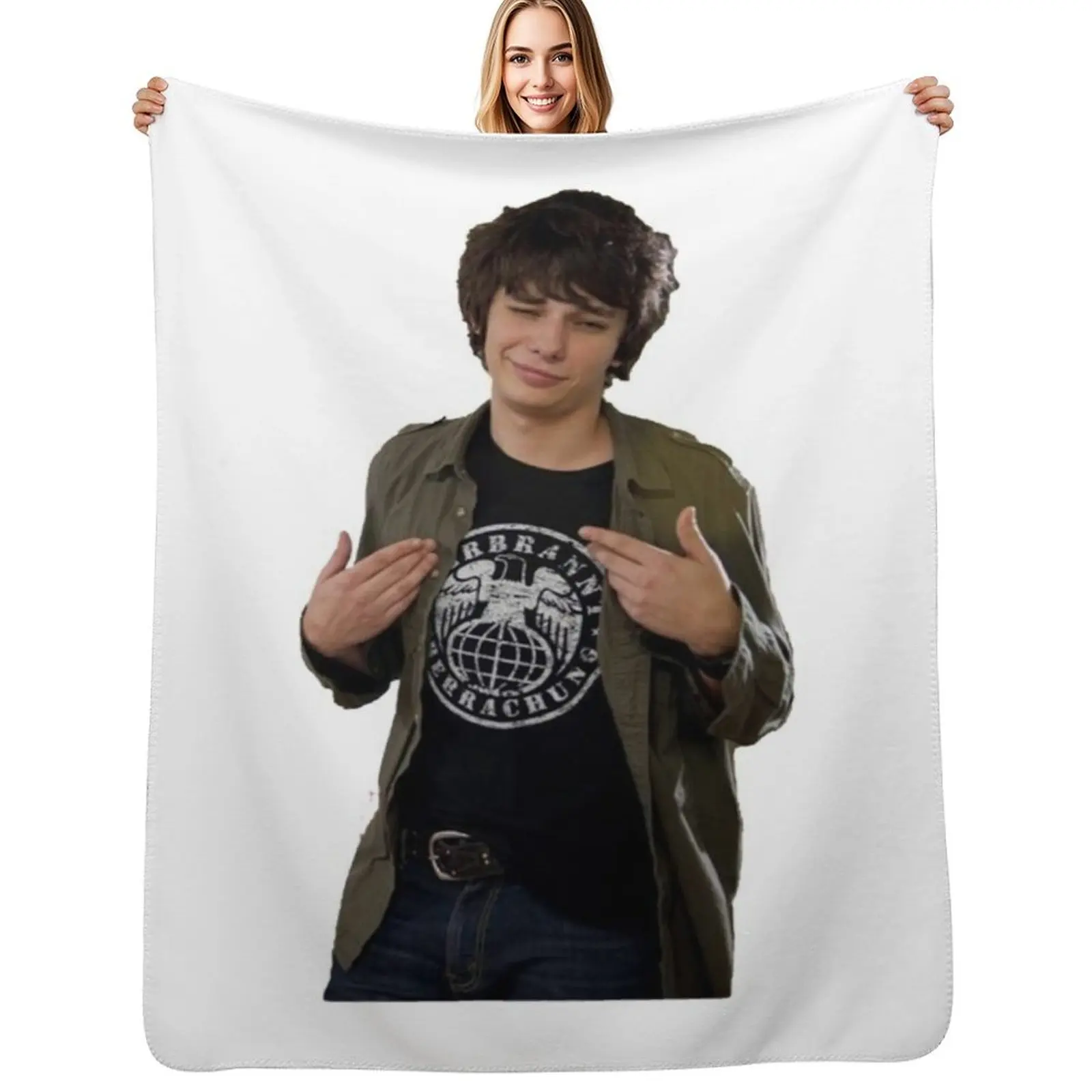 

Rodrick Heffley Throw Blanket All Weather Soft Throw Blanket for Sofa