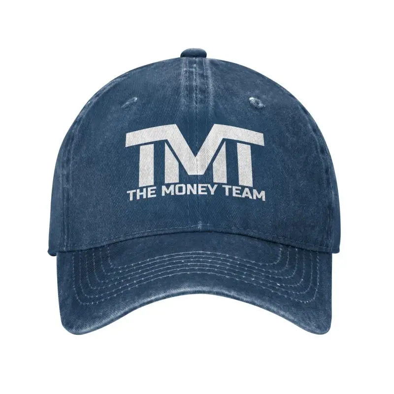 Floyd Mayweather TMT Print Baseball Caps Unisex Cotton Washed Headwear Outdoor Sports Running Cycling Sun Cap Trucker Hat