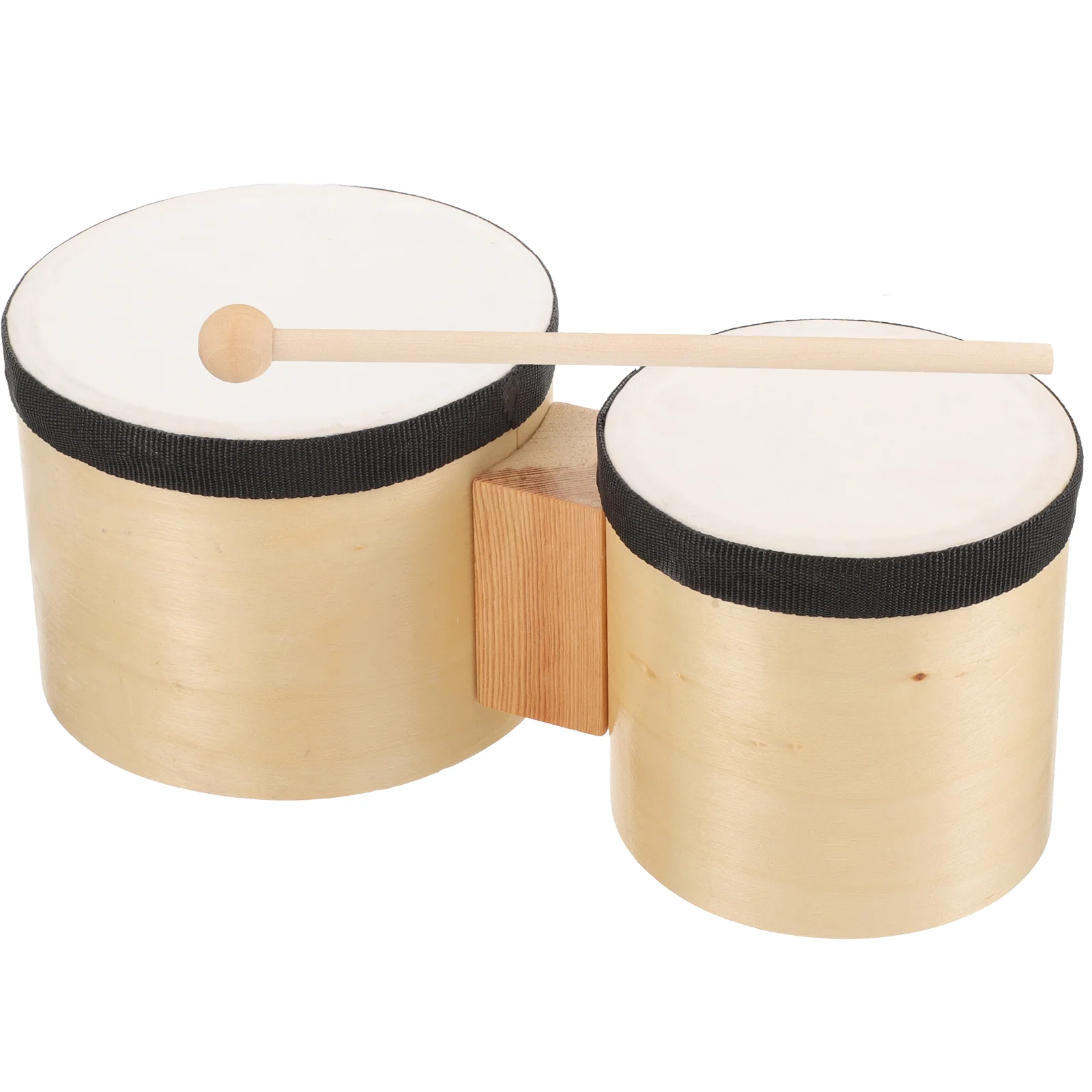 

Kindergarten Early Education Class Dance Percussion Instrument 4 Inches 5 Drum Wood Musical Wooden Rhythm Instruments