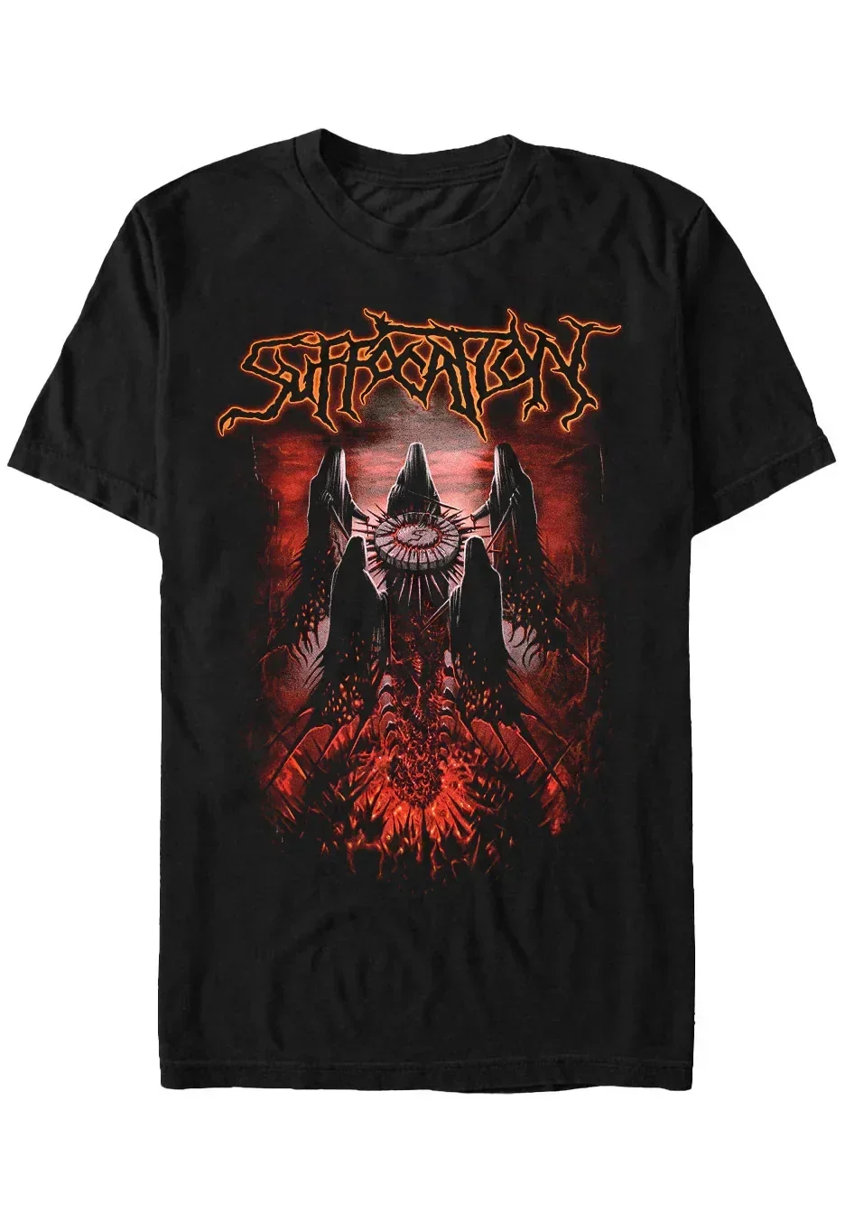 Suffocation Band Black Cotton 1side Size S To 4XL T-Shirt Gift For Friend PP635