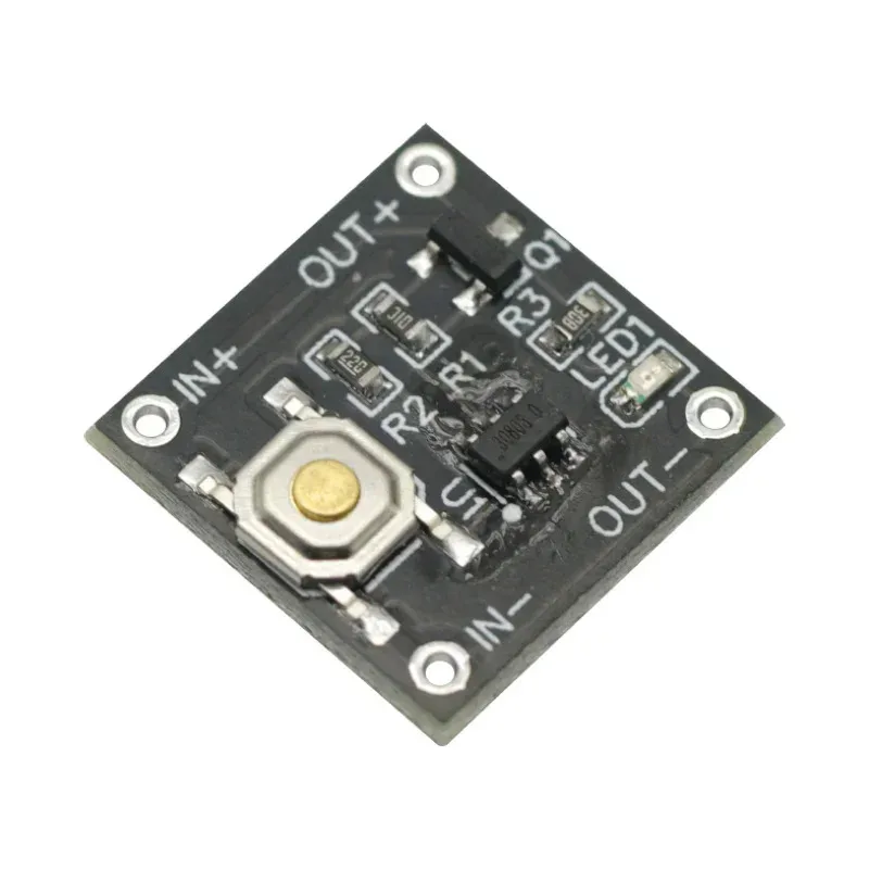 1-5PCS Single Bond Button Bistable Switch Module 2.2-5V 0.5uA Continuous Load 2A Low Power Micro One Key Switch