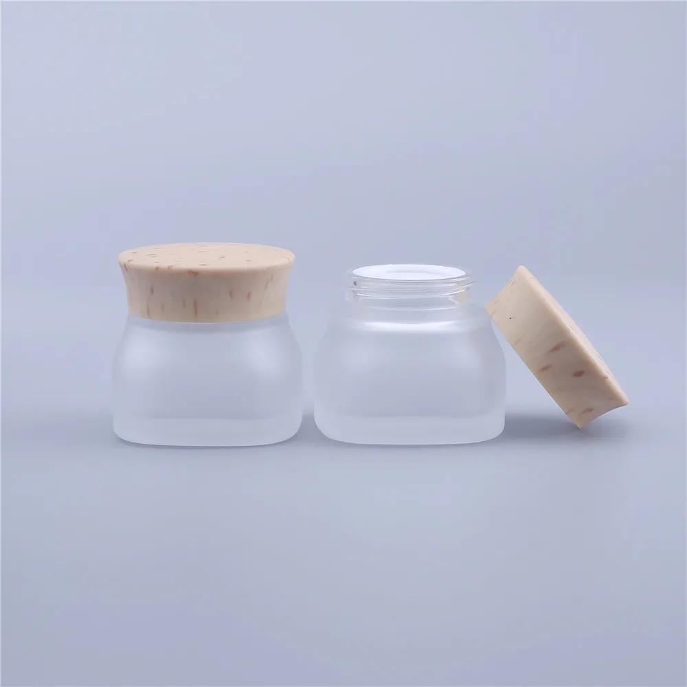 30Pcs 50G Empty Packaging Botellas Rellenables Glass Cosmetic Jars Makeup Container Lotion Bottle Vials Face Cream