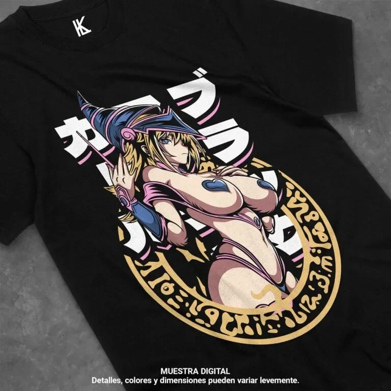 

Remera de Dark Magician Girl V6 Vintage Special Unisex T-shirt Anime Shirt,Soft Tee All Size