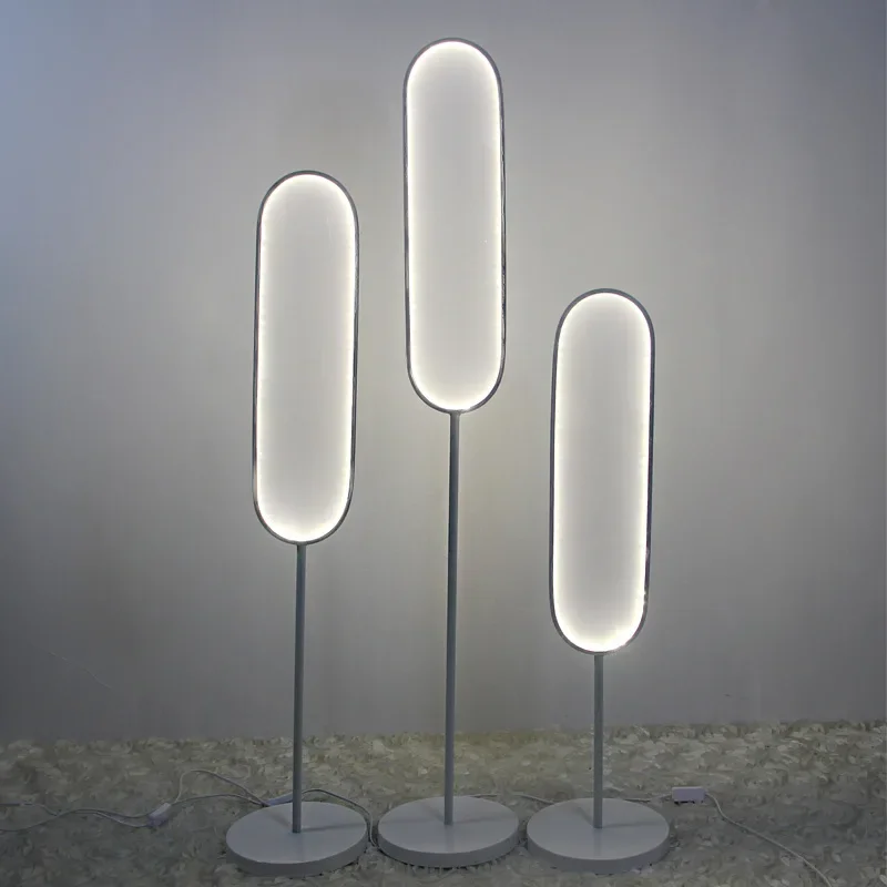 SOFEINA Modern LED White Elegant Lighting Stands for Wedding Walkway Decor Series Lights for Wedding Decorations