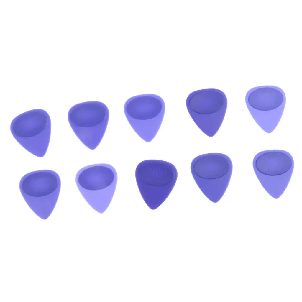 Box of 10pcs Thick Bass Guitar Pick Banjo Ukulele Plectrums Instruments