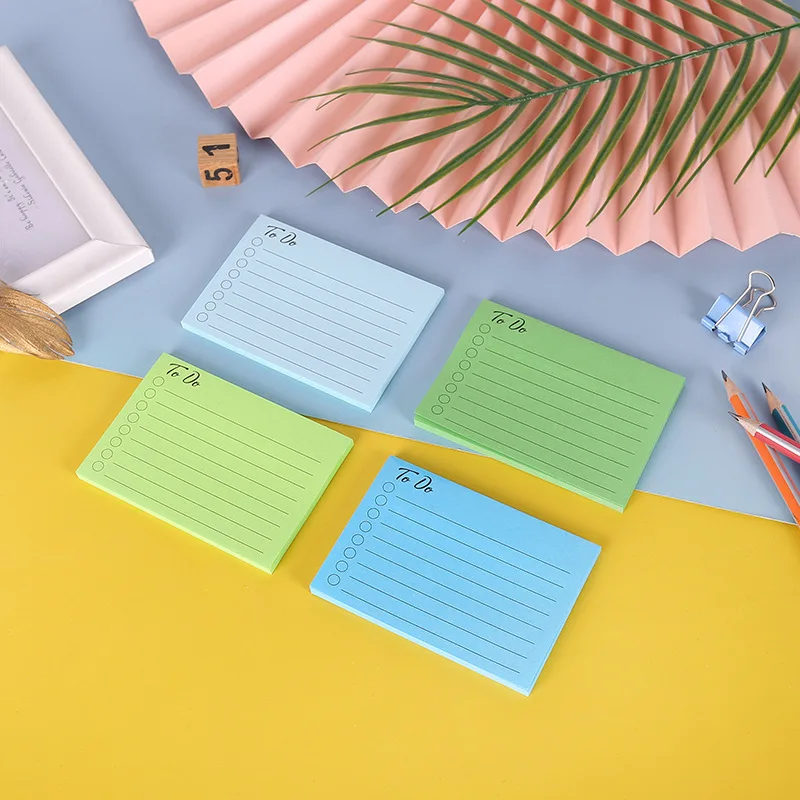 50 листов, блокноты для записей, блокноты, бумага для записей, горизонтальная линия, список дел, проверочный лист, ежедневник, блокнот, бумажная бумага, корейские школьные канцелярские принадлежности