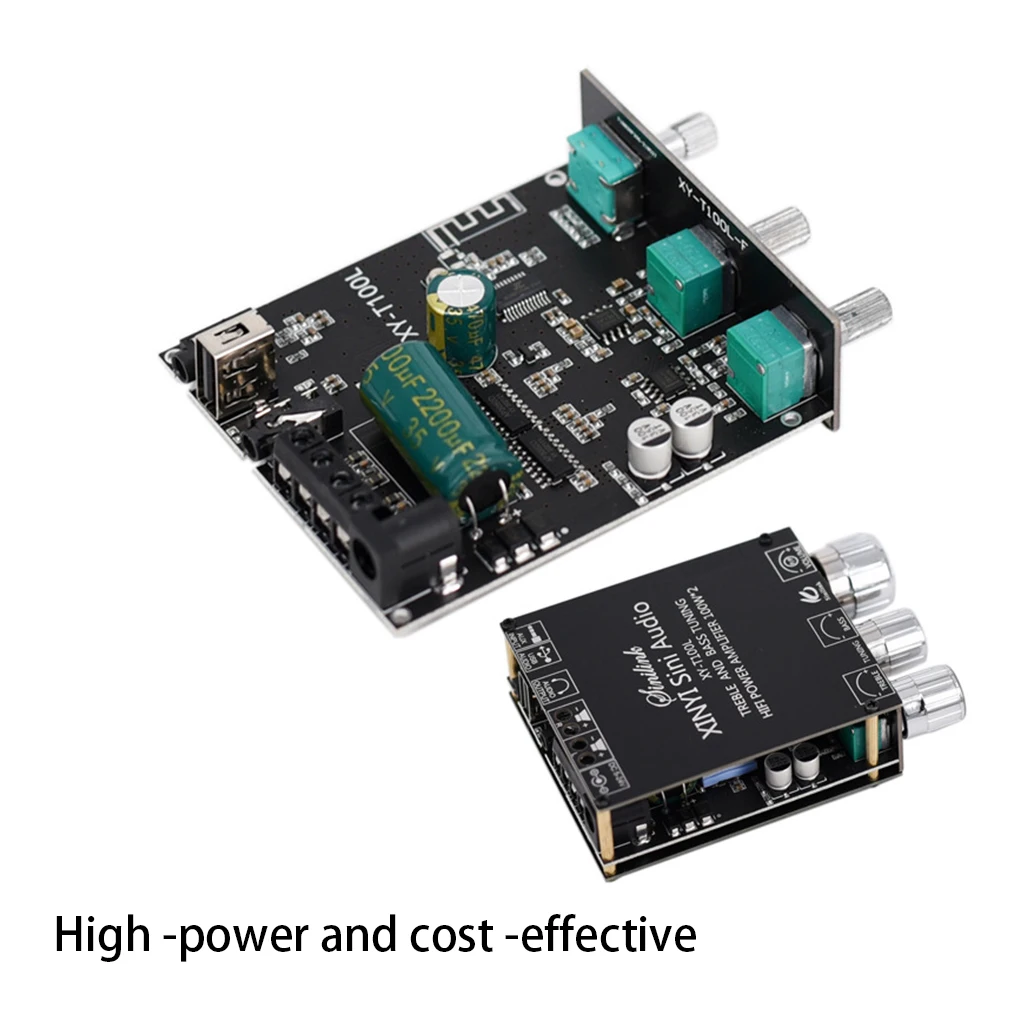 100W Bluetooth-compatible AUX-in Amplifier Board Controller Audio Amp