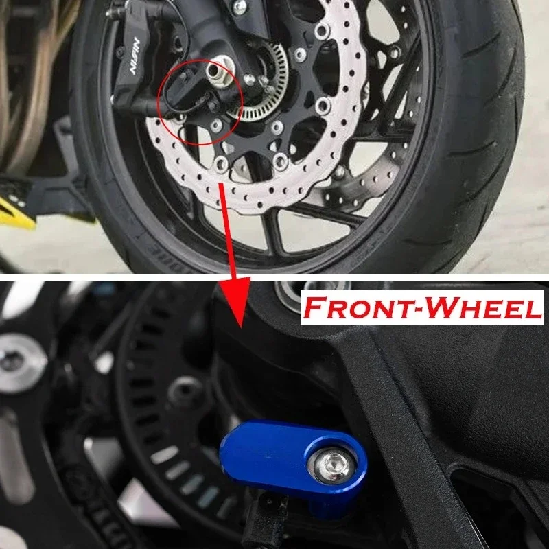 Motorrad Zubehör Vorne Hinten Rad ABS Sensor Schutz Schutz Abdeckung Für Benelli TRK 502 Leoncino 500 BJ500 250 Leoncino 250