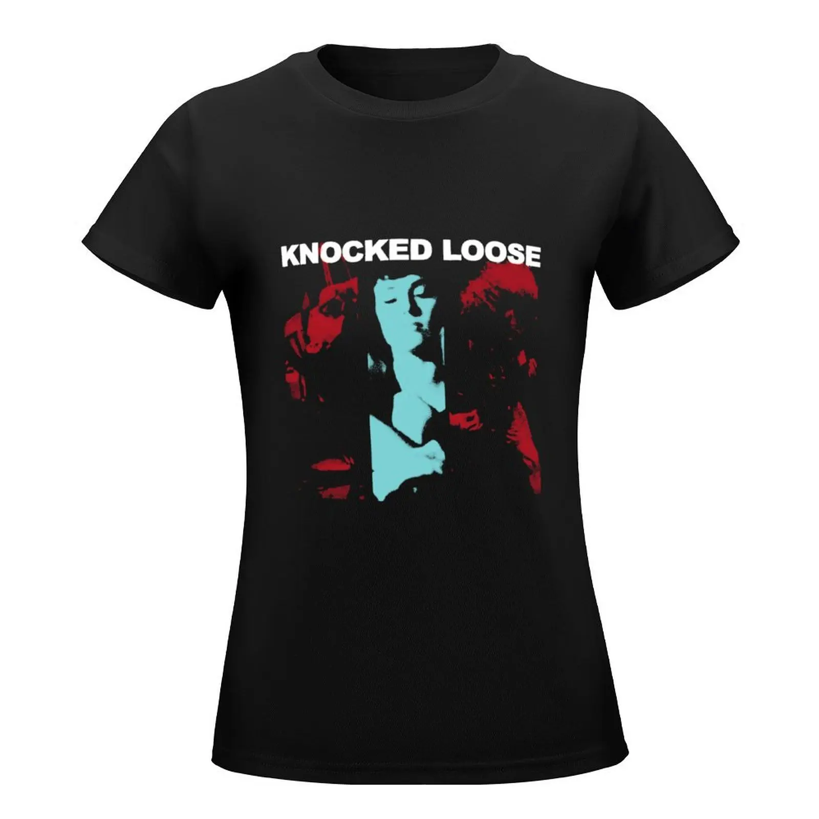 Knocked Loose Merch Knocked Loose Happiness Shirt T-Shirt customs design your own summer top graphics sports fans woman t shirt