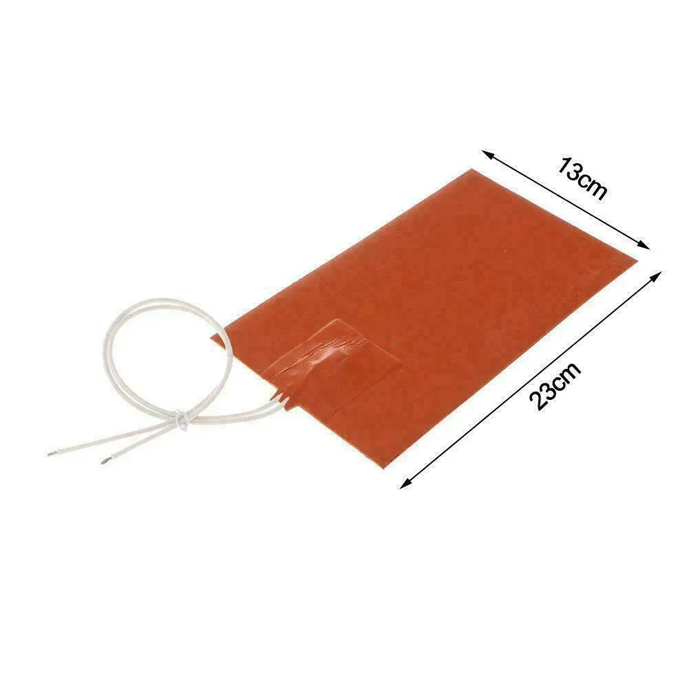 Water Holding Tank Heater Pad For Camper Motorhome W5Z5 Thermostat Auto V9M0 Silicone Heater Pad For RV 9.06x5.12inch 200W