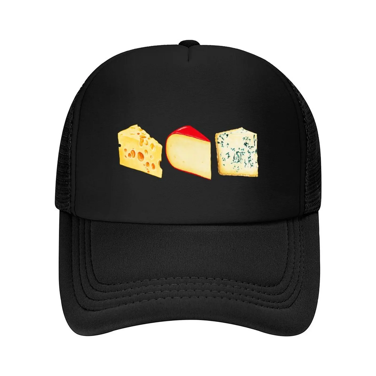 

Cheese Pattern - Blue Baseball Cap Luxury Hat Hood Male hat designer cap Girl Men's