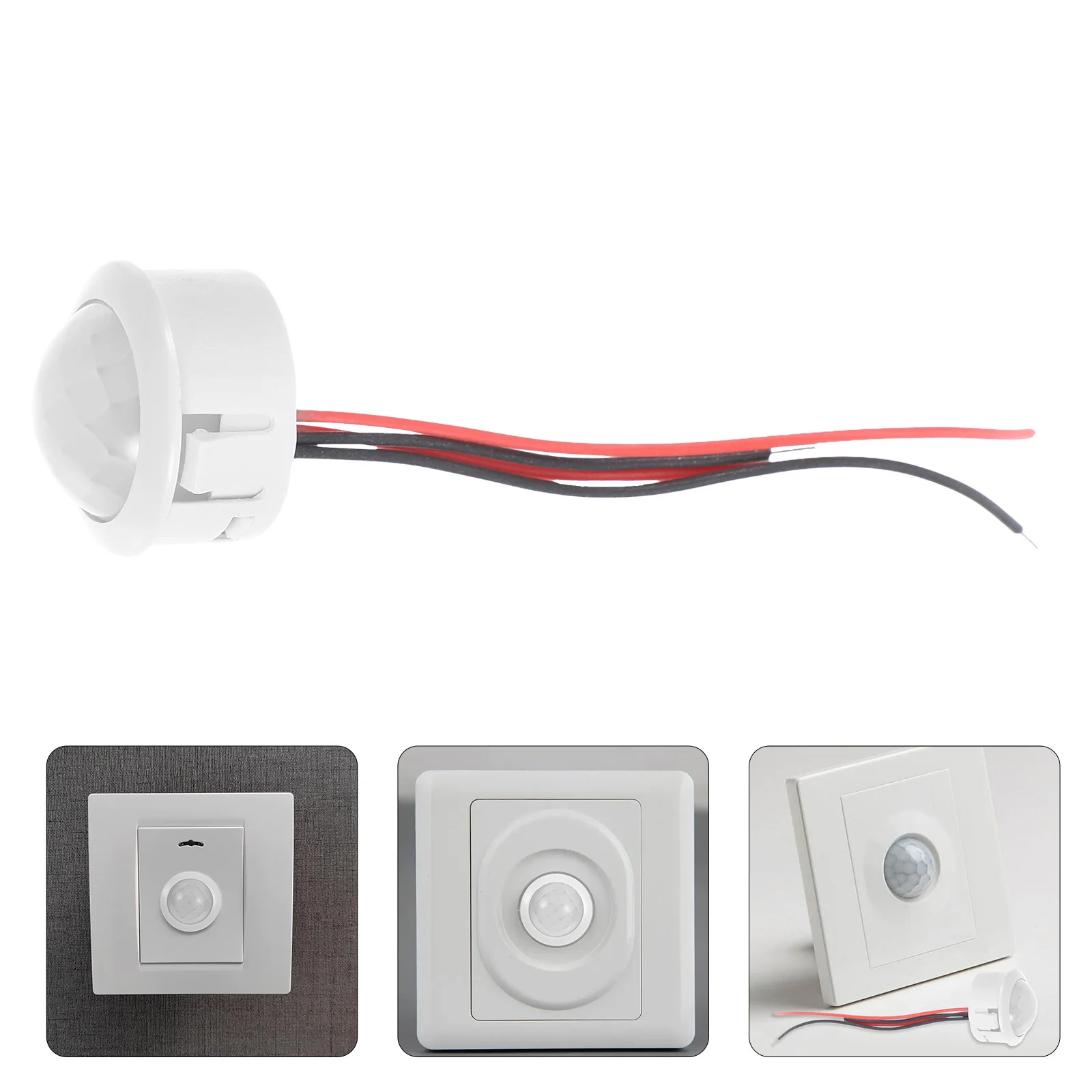 

High Sensitivity 180-260ma Motion Sensor Light Switch Pir Body Sensing DC9V-60V Indoor Outdoor