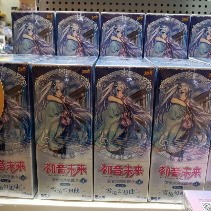 

KAYOU Authentic Hatsune Miku Card Collection Card First Package Series Animation Game SE Peripheral Children's Toys Girl Gifts