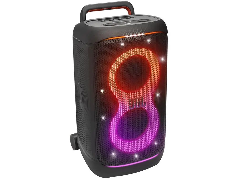 JBL PartyBox Sound Box 520 JBLPARTYBOX520BR محمول مضخم بلوتوث IPX4 400W RMS - Bivolt