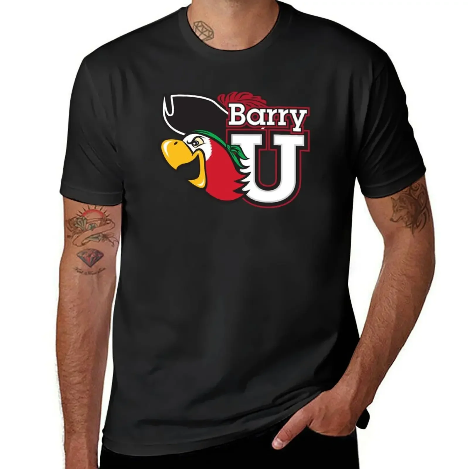 The Barry U T-Shirt summer tops custom shirt heavyweights men t shirts
