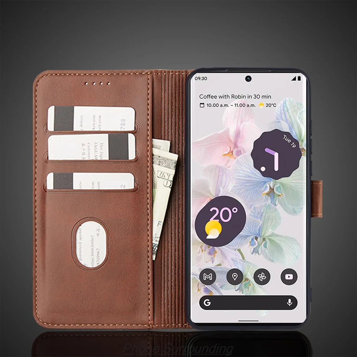 Wallet Flip Cover Leather Case for Google Pixel 6 6A Pixel6 Pro Pu Leather Phone Bags protective Holster Fundas Coque
