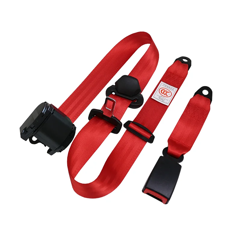 Universal 3-Point Retractable Car Safety Belt Car Seatbelt Retractable Seat Belt