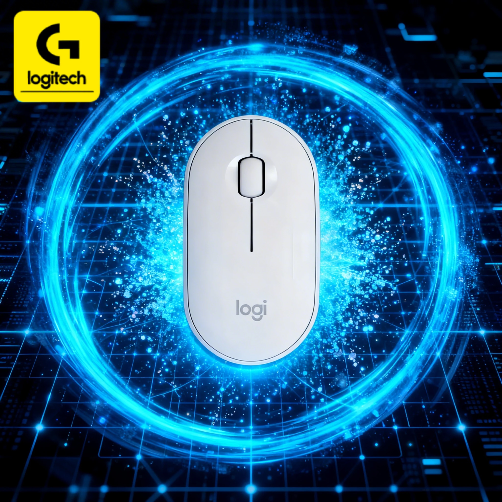 

Бесшумная беспроводная Bluetooth-мышь Logitech M350 подходит для iPad, планшетов, устройств с двумя режимами работы, компьютеров Mac и офисного использования.