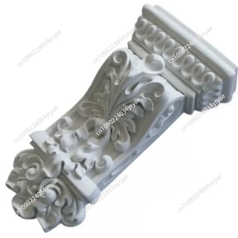European style polyurethane Mantel corbel Ornament PU entrance decor corridor portal decorating Components Wall Moulding