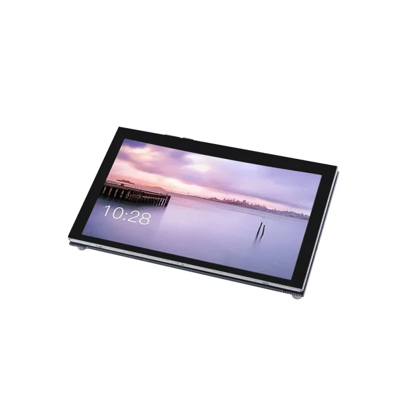 Imagem -05 - Multi-touch Capacitive Touch Panel Lcd Module Display Monitor Screen Raspberry pi Ips Tft Dsi 800x480 4.3 5.0