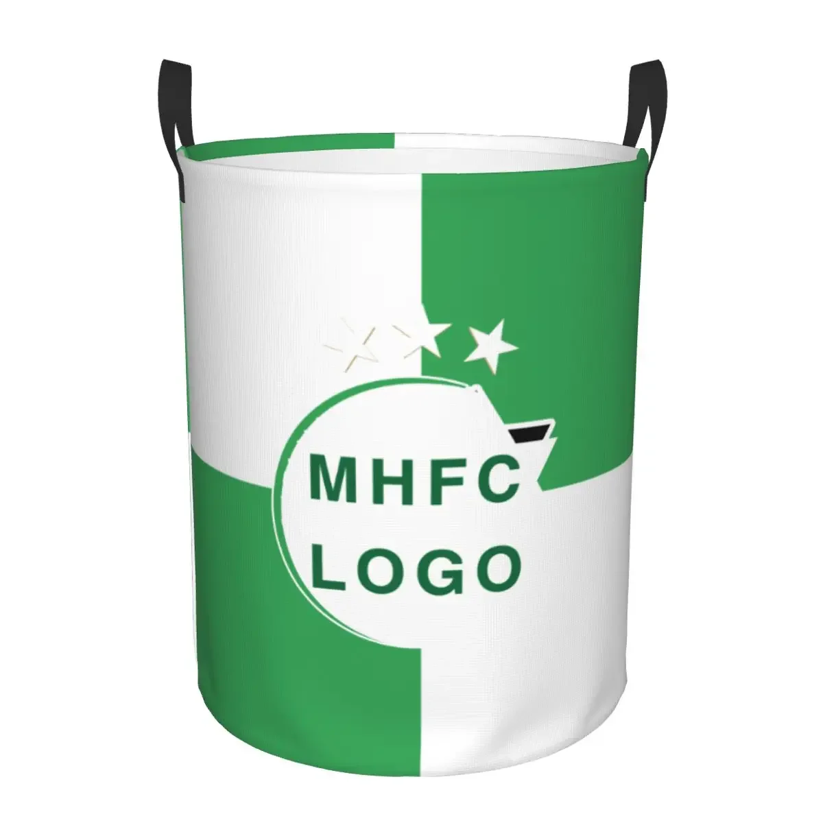 

Israel Maccabi Haifa F.C MHFC Champion Freestanding Laundry Hamper with Handle, Laundry Baskets for Laundry, Clothes, Toys