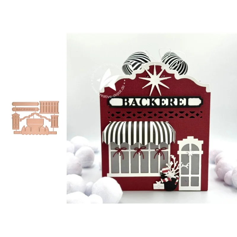 Neue Ankunft Presell House Stanzformen für DIY Scrapbooking/Fotoalbum Dekorative Prägung DIY Papierkarten