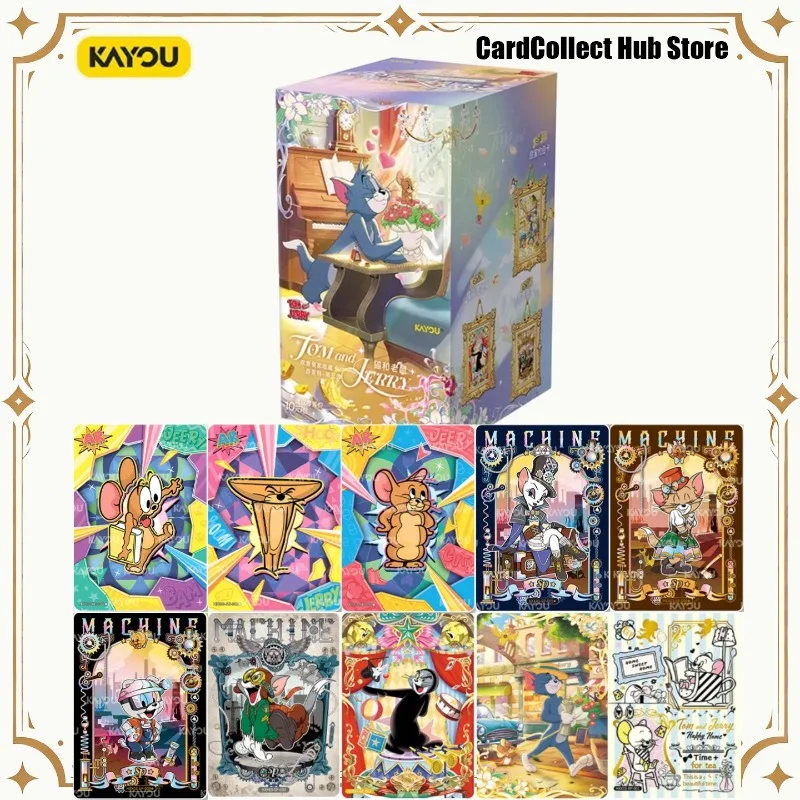 

KAYOU Official Tom and Jerry Happy Rivals Trading Cards Variety Pack Wave 3 Date Day SC SP AR Collectible Cartoon Hobbyists Card