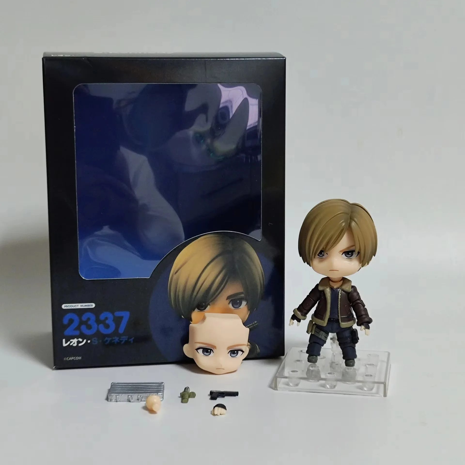 En Existencia, Versión Q de Resident Evil 4 Remake # Figura de Acción de Leon S. Kennedy, Modelo de Anime en PVC, Juguete de Colección Articulado