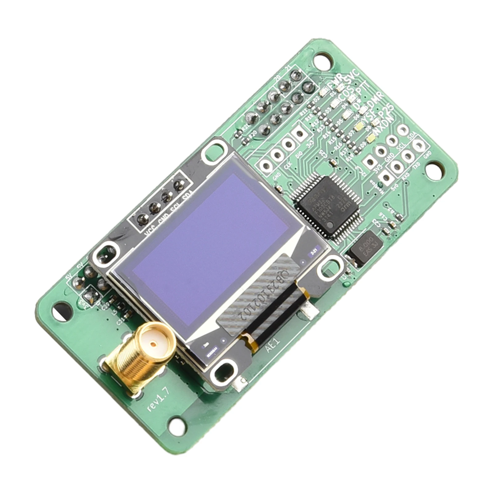 For Mmdvm Hotspot Board UHF VHF Module For DMR For P25 For Ysf For Dstar With For Oled Screen For Raspberry Pi For Ham Radio For