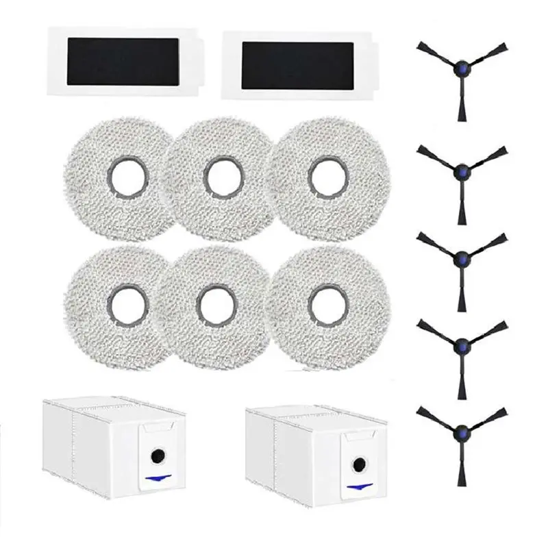 A93E-For ECOVACS DEEBOT T30 Pro Omni For Ecovacs Robot Vacuum Cleaner Robot Vacuum Cleaner Accessory Set