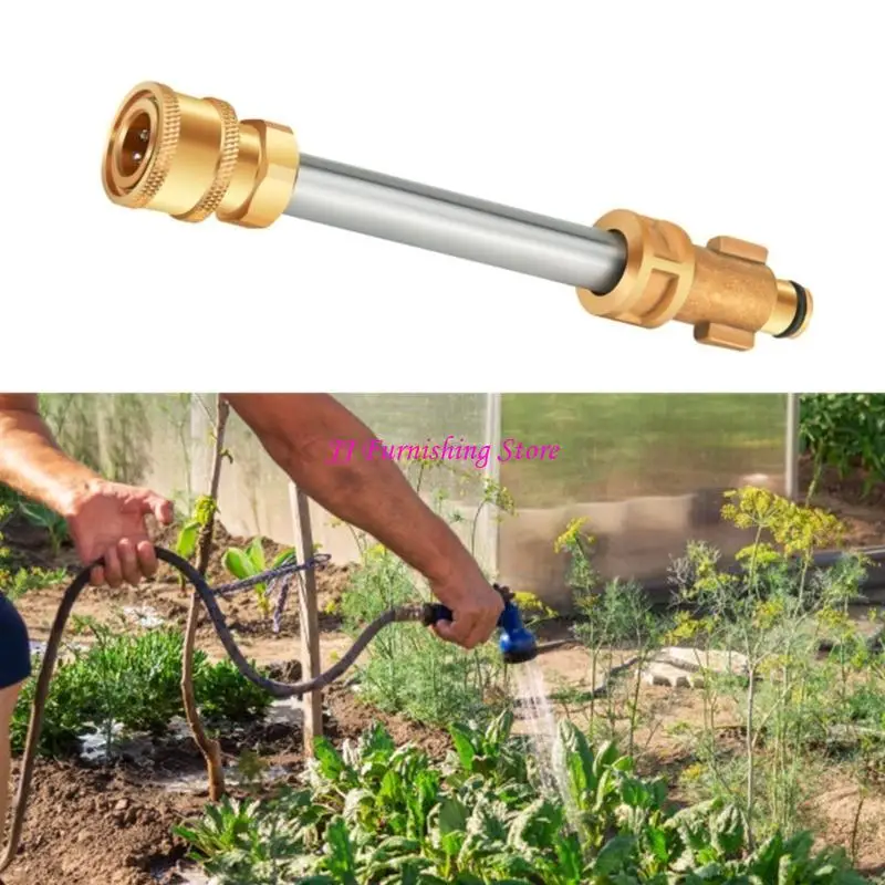 A9LB 2PIECES GARDEN IRRIATIONE FERRAMENTO COM ADAPTADOR PRESSÃO PRESSÃO PRESSÃO RÁPIDO