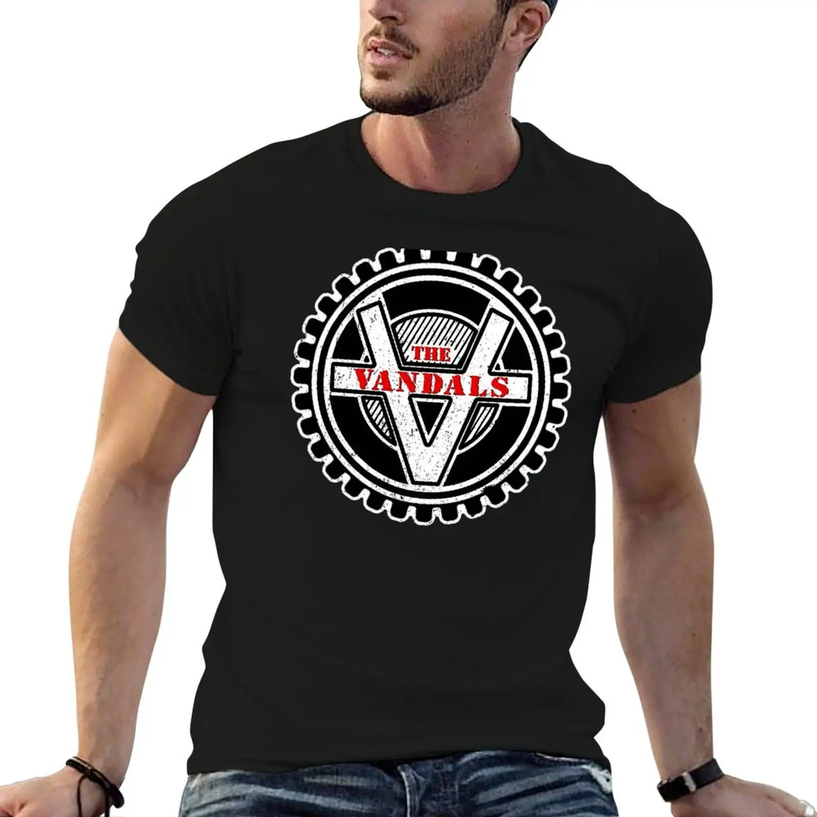Vandals T-Shirt anime tshirt man t shirts for men casual t shirt for man T-shirt