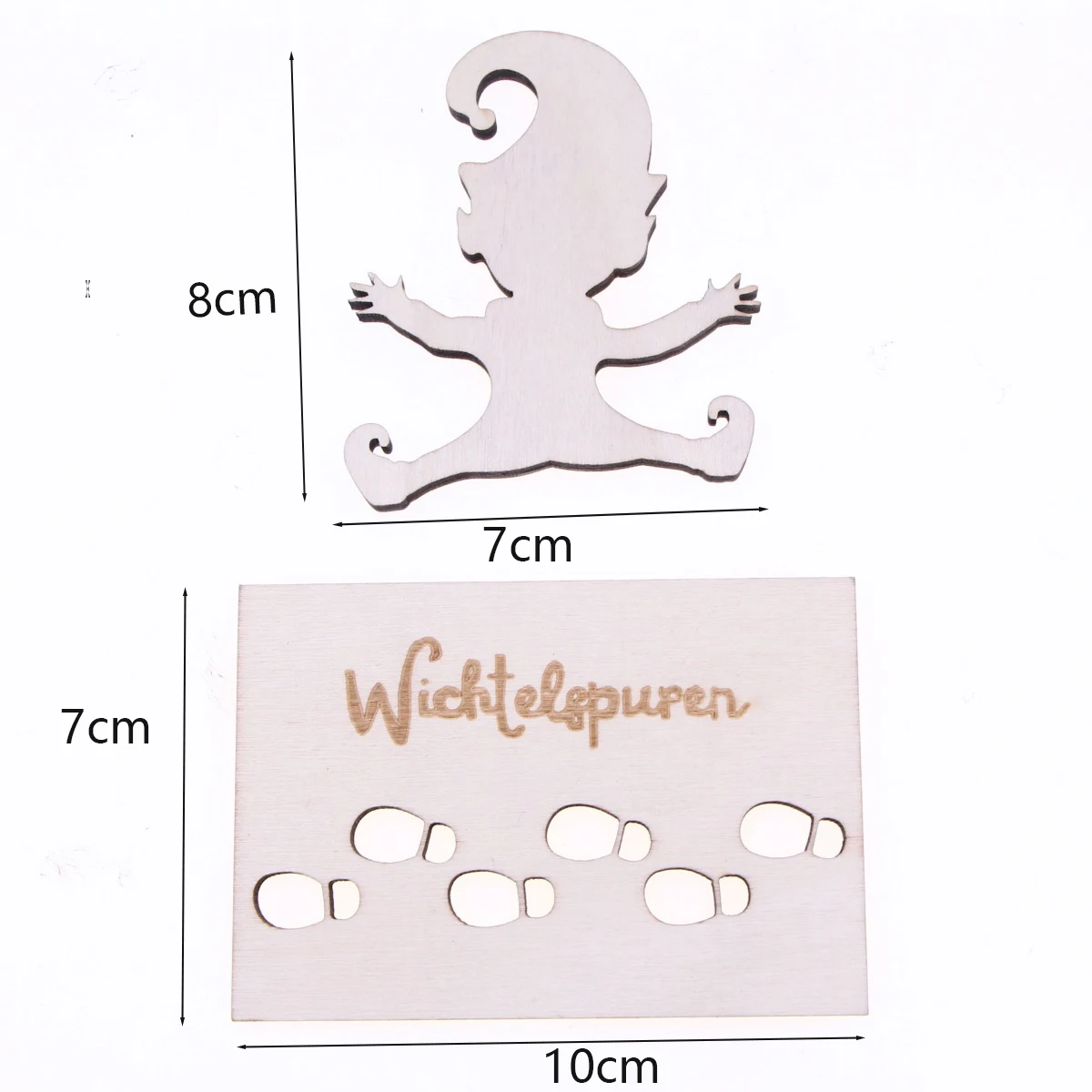 دمية صغيرة خشبية قزم قزم البصمة قالب مسحوق الثلج قزم أحذية BJD مصغرة عيد الميلاد المشهد الدعامة نموذج الملحقات