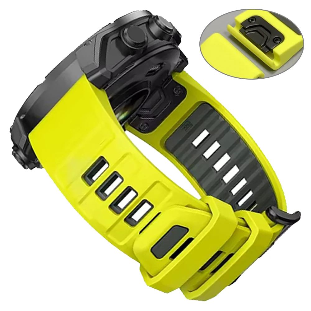 Quick Fit 26mm 22mm Sports Band For Garmin Fenix 8 Pro Forerunner 970 955 Tactix7 Epix Descent G2 Enduro 3 2X/S62 Silicone Strap