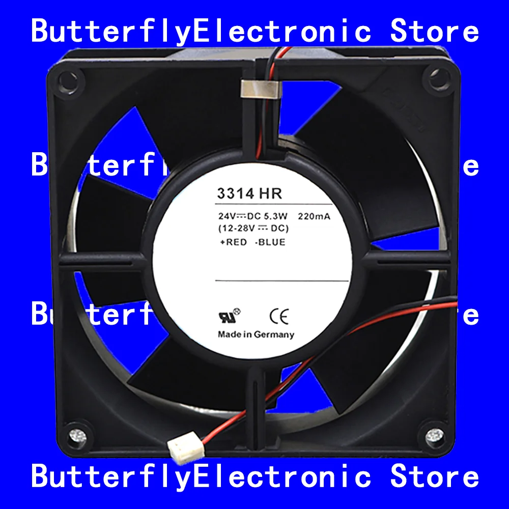 

НОВЫЙ ОРИГИНАЛЬНЫЙ ВЕНТИЛЯТОР 3314HR 3314 HR 24 В постоянного тока 5,3 Вт 9232 92*92*32 мм